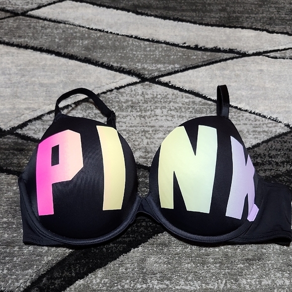 VS PINK 2021 OMBRE WEAR EVERY-WHERE PUSH-UP BRA - Picture 1 of 11